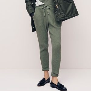 J Crew Waffle Knit Joggers